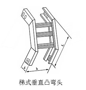 梯式垂直凸彎頭