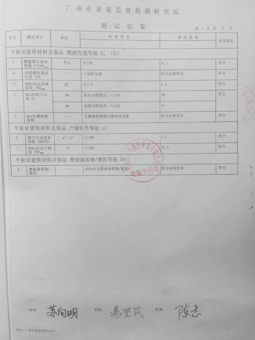 防火電纜橋架檢驗結(jié)果