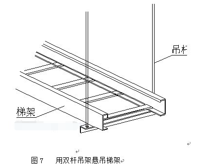 電纜橋架吊桿安裝方式